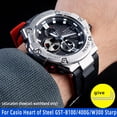 thumbnail image 2 of Correa de reloj de alta calidad Adecuada para la serie G-SHOCK Casio Heart of Steel GST-B100/400G/W300 Correa de caucho de resina, 2 of 5