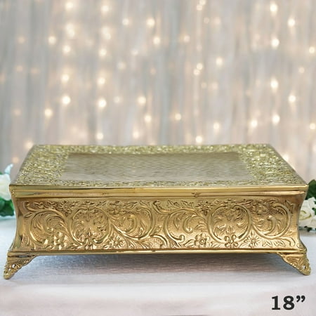 BalsaCircle Gold  14 18  22 Plated Square Embossed 