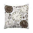 thumbnail image 1 of RYLABLUE White Face Of Old Clocks And Parts Mechanism Antique Midnight Object Time Watch Aged Pillowcase Cover 16x16 inch, 1 of 1
