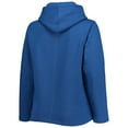 thumbnail image 4 of Women's Soft as a Grape Royal Kansas City Royals Plus Size Side Split Pullover Hoodie, 4 of 4