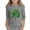 Grey, variant on St. Patrick's Day T-Shirt for Girls Clover Print 3/4 Sleeve T Shirt Tee, Sizes 4-5T