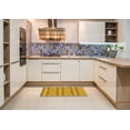 thumbnail image 5 of Ahgly Company Indoor Rectangle Patterned Deep Yellow Novelty Area Rugs, 7' x 10', 5 of 6