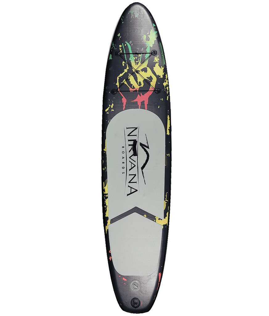Nirvana SUP Boards Inflatable Paddle Board Rasta 11' Adult with
