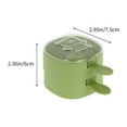thumbnail image 3 of H-110 Green Double Layer Popsicle Maker Diy Mold For Summer Homemade Ice Cream Easy Release Reusable #sKE9s, 3 of 6