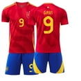 thumbnail image 1 of Maillot de Soccer Spain Home MORATA 7 FEDRI 26 GAVI 9 pour Garçons et Filles, 1 of 2