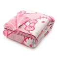 thumbnail image 3 of Manta tejida con plumas Hello Kitty de Jay Franco, rosa, 3 of 6