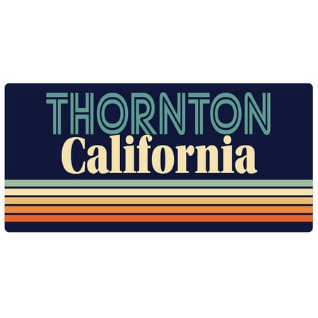 

Thornton California 5 x 2.5-Inch Fridge Magnet Retro Design