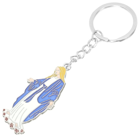 Virgin Mary Key Chain Metal Keychain Bag Charm Keyring Pendant Backpack Charm