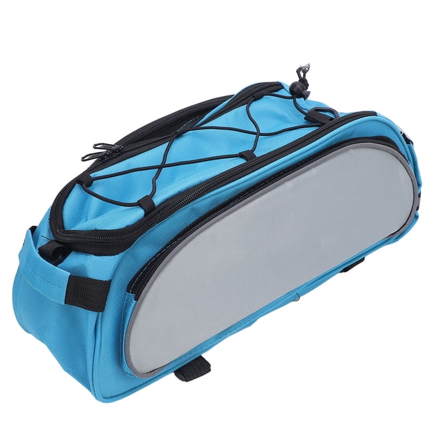 Cycle Rack Bag Water Resistant Reflective Trim Quick Access for Outdoor Activities