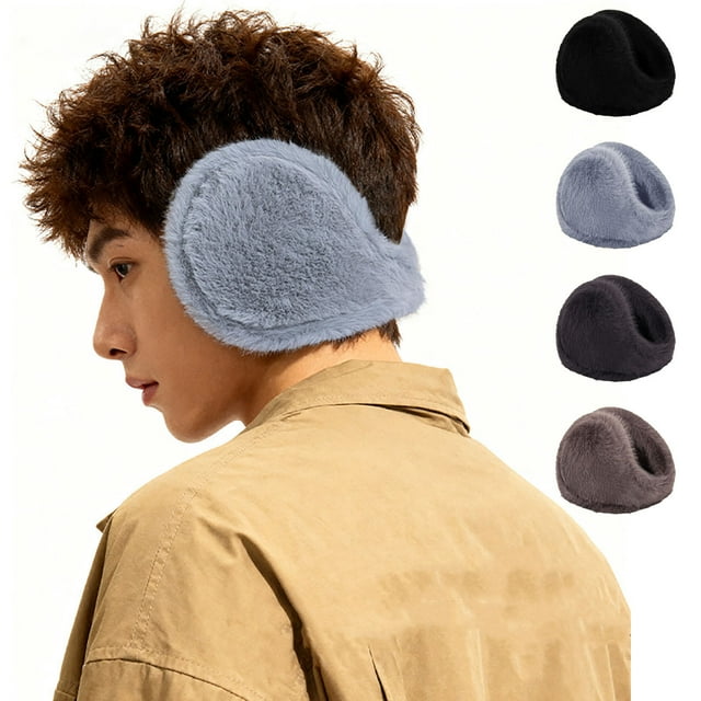 Sentmoon Womens Ear Muffs Ear Protection Men's and Women's Winter Warm Ear Protection Thickened Windproof Cold Earmuff