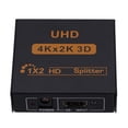 thumbnail image 4 of Distribuidor Hdmi Una Entrada Dos Salidas Divisor De Frecuencia De Video De Alta Definición Kearding EL009411-00, 4 of 6