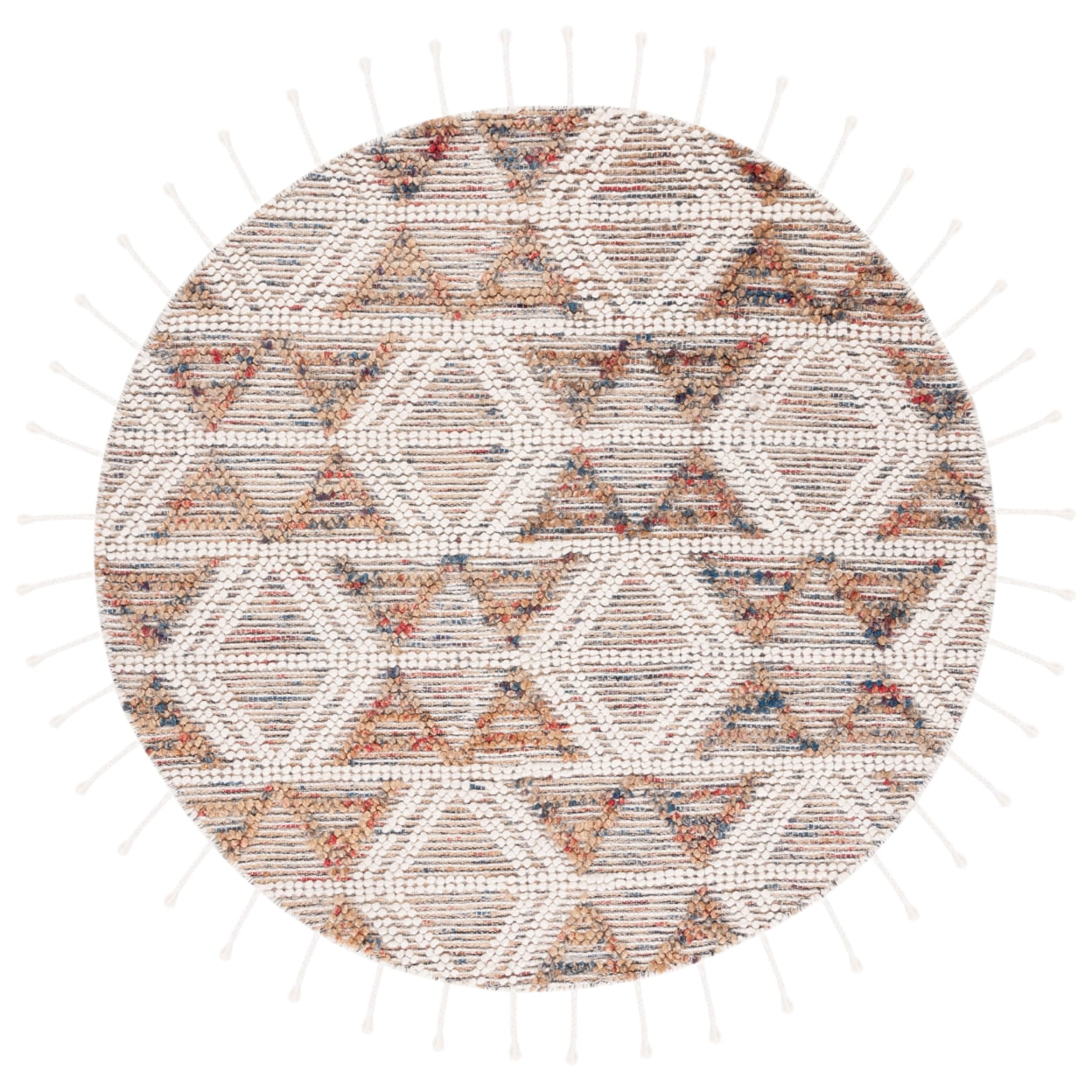 SAFAVIEH Natura Cynarra Southwestern Area Rug, Ivory/Red, 6' x 9'