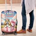 thumbnail image 4 of My Dog Is My Valentine Cute Cocker Spaniel in Gift Box Travel Luggage Cover Cockers Dog Lover Gifts Suitcase Dust Protective Decor - 3006, 4 of 5