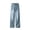 YW22-Light Blue, variant on Baggy Hip Hop Jeans for Men Retrojeans Wide Leg Skater Denim Pants Casual Loose Fit Long Trousers