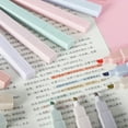 thumbnail image 4 of DEBGFS 12 Pcs Aesthetic Highlighters, Vintage Colors, No Bleed Bible Highlighter Pastel, Highlighters Assorted Colors, Pastel Highlighter Set, Cute Highlighter, 4 of 5