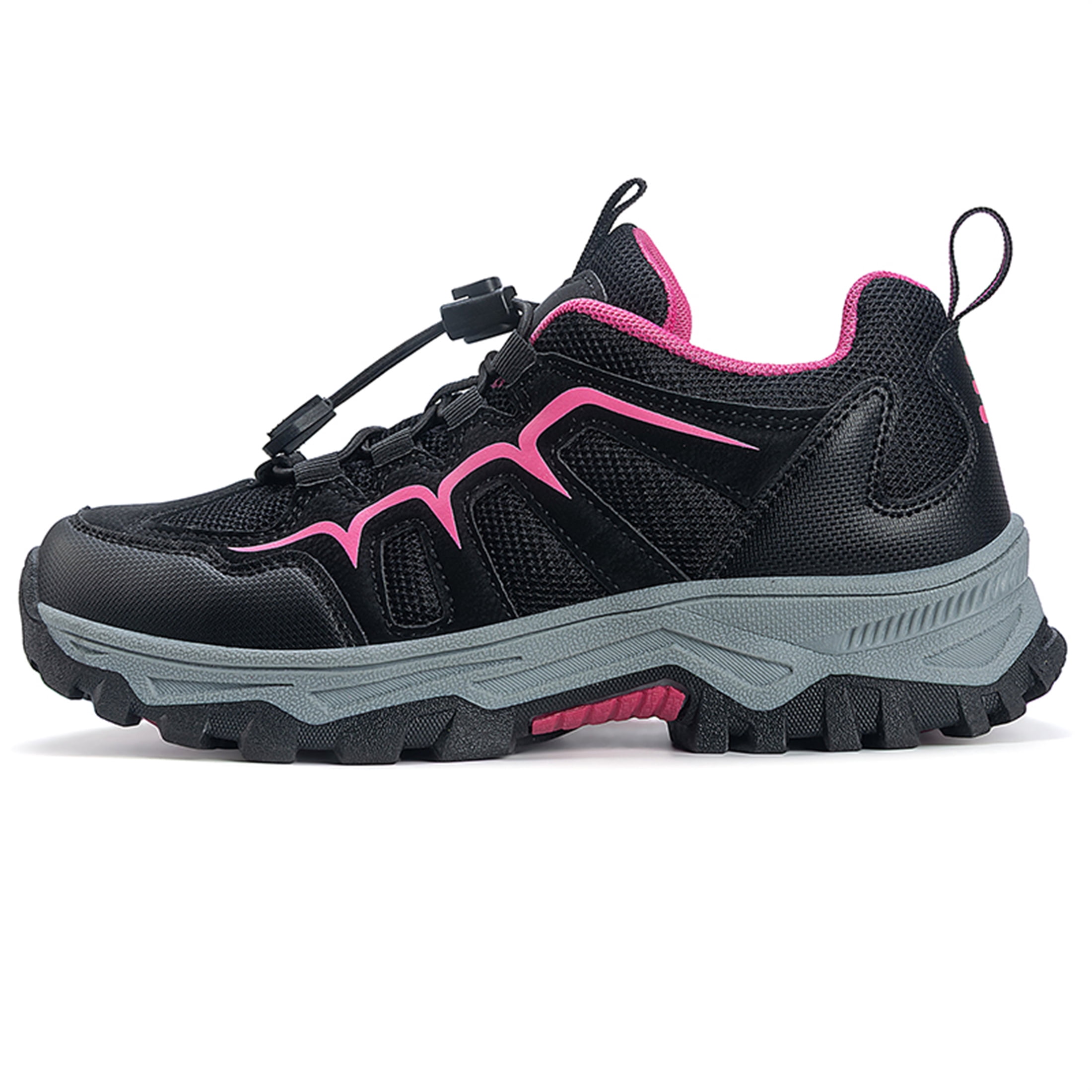 YOURDIARY Mens Womens Low Top Hiking Shoes Breathable Slip Resistant Trekking Trails Outdoor Sneakers