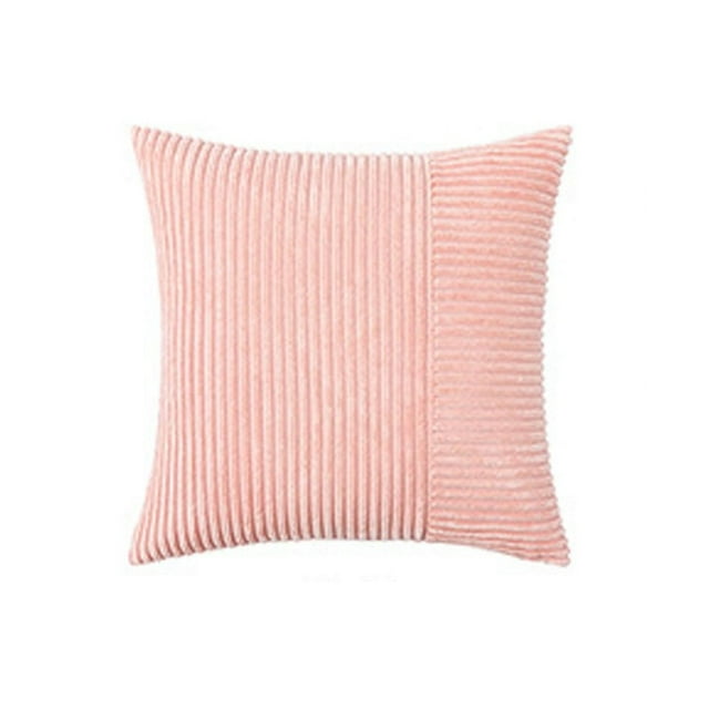 Xihbxyly Funda de Almohada de Pana, Decoración Moderna para Sala de Estar, Tela Suave Al Tacto, Elegante Cierre de Cremallera, Acogedor Accesorio para El Hogar, Cojín Versátil para Sofá, Tamaño 45 X