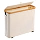 thumbnail image 2 of Cesta organizadora de papel higiénico, soporte plegable para papel higiénico. Beige, 2 of 9