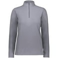 thumbnail image 4 of Augusta Sportswear Women's Ladies Micro-Lite Fleece 1/4 Zip Pullover, Navy, XX-Large, 4 of 10