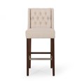 thumbnail image 3 of Counter Height Bar Stool Modern Minimalist Design with Metal Frame for Restaurants, Cafes, Home Bars and Apartments, 3 of 7
