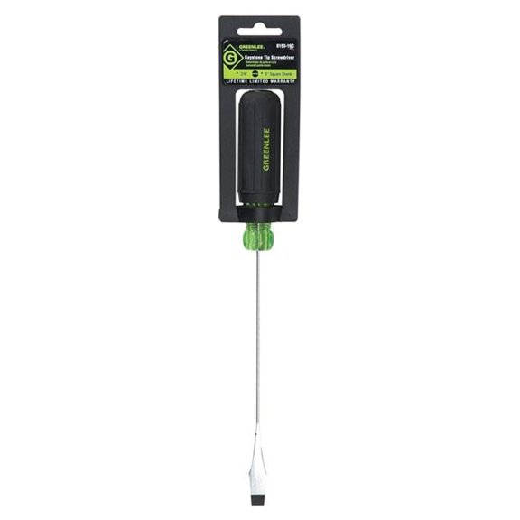 Greenlee 332-0153-16C Screwdriver, 0.38 x 8 in.