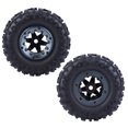 thumbnail image 3 of Cubo de rueda RC 2 uds Neumático de goma negro RC Crawler Hub aleación para coche RC escala 1/10 ANGGREK Otros, 3 of 8