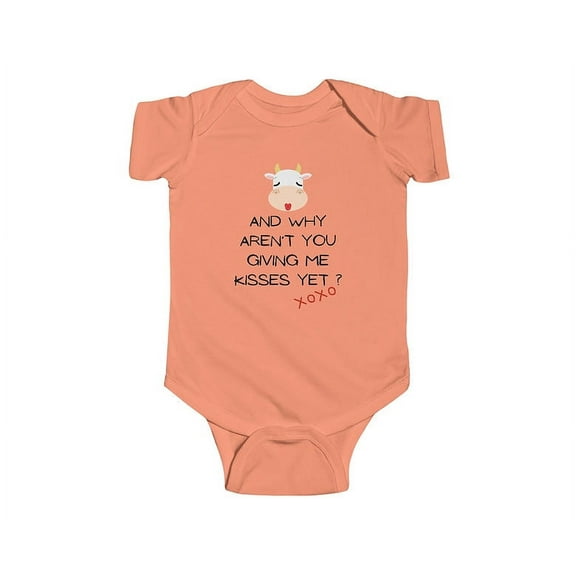 The Kawaiiverse Baby Talk Infant Baby unisex Boy & Girl Short Sleeve Bodysuit