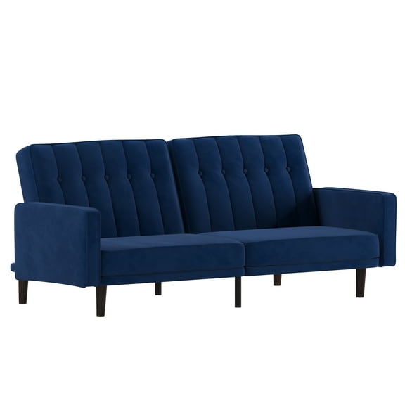 Flash Furniture Carter Collection Living Room Sofa, Navy Fabric