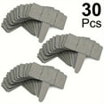 thumbnail image 2 of DEBGFS 30-Pack Plastic Garden Edging Fence - Interlocking Stone Design  Durable Gray Landscape Border for Flower Beds  Lawn & Patio  Easy Snap-Together Installation  Weather-Resistant &, 2 of 5