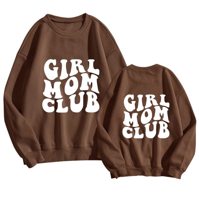 Wyzesi Red Sweatshirts for Women V Neck Women Long Sleeve Letter Graphic Printed Pullover Crew Neck Sweatshirts Drawstring Sweatshirts Blouseladies Sweatshirts for Fall
