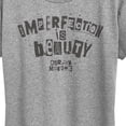 thumbnail image 3 of Marilyn Monroe - Imperfection Is Beauty - Women's Short Sleeve Graphic T-Shirt, 3 of 5
