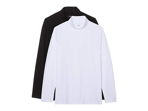 black cotton turtleneck mens