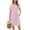Pink Floral, variant on Cotton Nightgowns for Women Pleated Button Night Gowns Victorian Sleep Shirts Ladies House Dress with Pockets