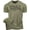 T-Shirt Military Green, variant on Gymish Shock The World Workout T-Shirt for Men – Funny Gym Shirt, Men's Gym T-Shirt, Lifting Shirt, Deadlift Tee, Workout Shirt, Gym Wear, Athletic Shirt for Men
