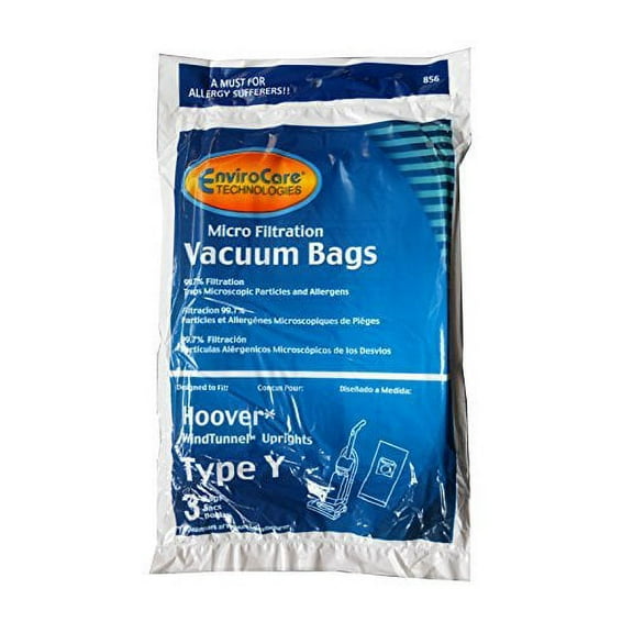 150 Compatible with Hoover Allergy Vacuum Type Y Bags, WindTunnel Upright Vacuum Cleaners, 43655