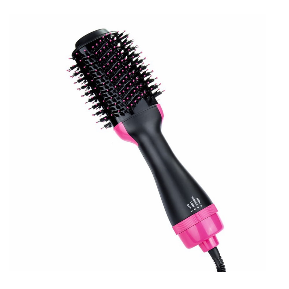 Hair Dryer Brush, Hot Air Brush Styler and Dryer, Blow Dryer Brush with Negative Ionic for Straightening, Curling, Professional Brush Hair Dryers for Women