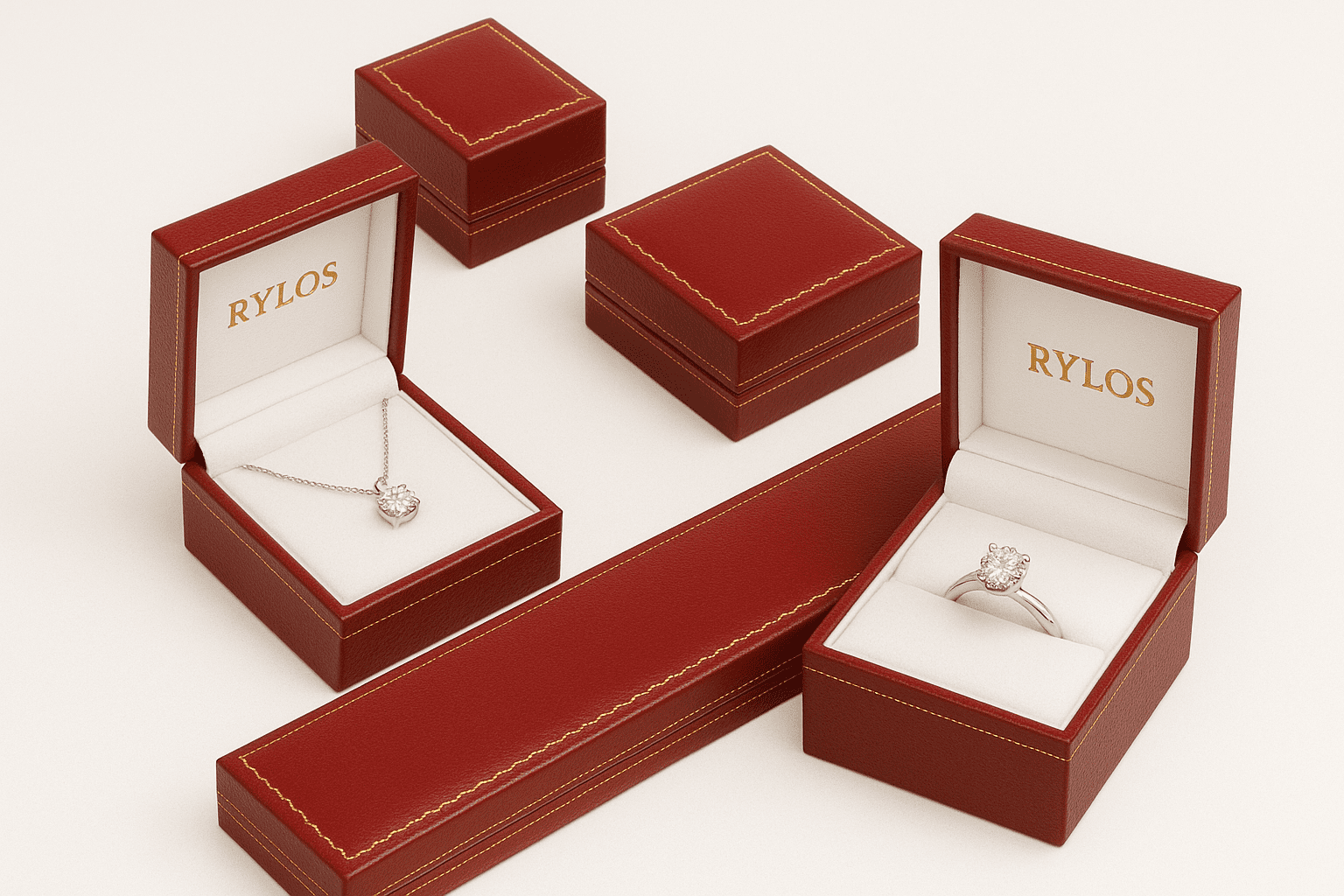 Rylos 14K Yellow Gold Halo Pendant Necklace: 6X4MM Tear Drop / Pear Shape Amethyst & Sparkling Diamonds -  18" Chain Exquisite Birthstone Jewelry