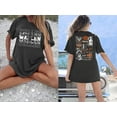 thumbnail image 4 of VILOVE Women Oversized Boho Cow Skull Country Music T-Shirt Vintage Western Rodeo Graphic Tee 80 90s Music Lover Short Sleeve Top, 4 of 5