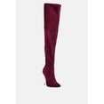 thumbnail image 6 of Jaynetts Stretch Suede Micro High Knee Boots, 6 of 10