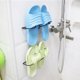 thumbnail image 1 of HOOWIFFY Wall Mounted Coffee Iron Shoe Storage Rack for Shower Room Slipper Organizer, 1 of 4