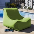 thumbnail image 3 of Jaxx Ponce Fauteuil Poire d'Extérieur pour Patio, Lime, 3 of 4