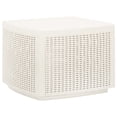thumbnail image 1 of Mesa de patio VidaXL, moderna, blanca y ligera, de plástico, 1 of 8