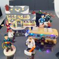 thumbnail image 3 of Adorno navideño de escritorio, muñeco de nieve, regalo de Navidad para niños, novela, jardín, casa, país, escena callejera, adorno artesanal de resina, 3 of 5