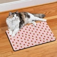 thumbnail image 2 of Summer Fruit Themed Pet Feeding Mat - Absorbent Waterproof Dog Food Mat with Kawaii Berries, 2 of 6