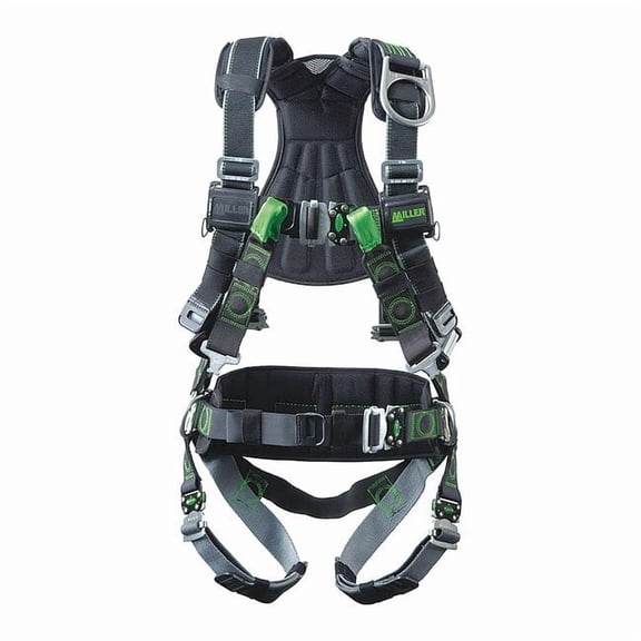 Honeywell Miller Full Body Harness,Revolution,L/XL RDTSL-QC/UBK