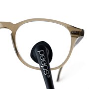 Peeps Replacement Pads - Portable Eyeglass Lens Cleaner Kit - Streak-Free Carbon Microfiber Cleaning Tool for Glasses & Sunglasses - For use with Peeps Lens Cleaner