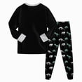 thumbnail image 6 of NOLDARES Toddler Boys Pajamas Long Sleeve Crew Neck Cartoon Printing Top and Pants PJ Set Sleepwear Boys Outfits Sets,4-5 Y, 6 of 8