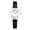 Black, variant on Women's Petal Shape Watch: Roman Numeral Hour Marker Lether Band Dress Wistwatch - Casual Business