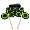 thumbnail image 4 of 1 juego de batería compacta, portátil, USB, electrónica, tambor manual para niños, 4 of 6