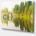 thumbnail image 2 of Panorama Rivière et Forêt - Impression sur Toile Paysage, 2 of 4